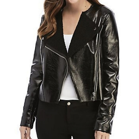NWT Michael Kors Moto Jacket Size M - Picture 6 of 16
